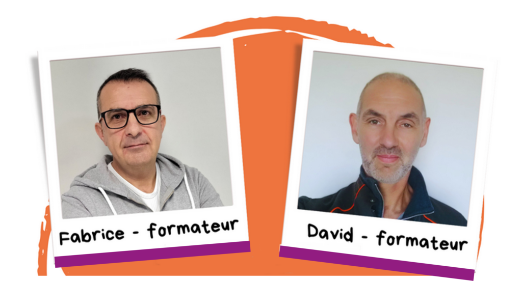 nos 2 formateurs